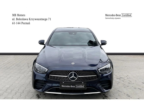 Mercedes-Benz Klasa E cena 257900 przebieg: 16400, rok produkcji 2023 z Młynary małe 407